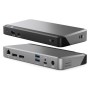 ALOGIC DUPRDX2-100 replicatore di porte e docking station per laptop Cablato USB 3.2 Gen 1 (3.1 Gen 1) Type-C Nero, Grigio
