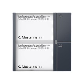 Siedle BTM 650-02 AG Modulo pulsante di chiamata (210004908-00)