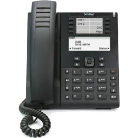 Mitel MiVoice 6910 IP Phone - VoIP-Telefon mit Rufnummernanzeige - dreiweg Anruffunktion - SIP - 8 Leitungen (50006766)