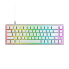 CHERRY K5V2 Compact tastiera Gaming USB QWERTY Inglese Bianco (CX-K5V2-RGB-CPT-TPWHITE-R-US)