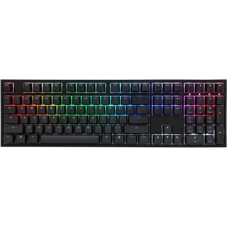 Ducky One 2 RGB tastiera Gaming USB QWERTY Nero (DKON1808ST-AUSPDAZT1)
