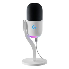 Logitech G Yeti GX Nero, Bianco Microfono da tavolo (988-000576)