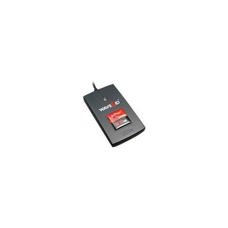 RF IDeas pcProx Plus Rockwell Automation - HF-Abstandsleser - USB - 125 KHz / 13,56 MHz - Schwarz (RDR-80581AKU-RA)