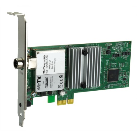 Hauppauge WinTV quadHD Interno DVB-C, DVB-T, DVB-T2 PCI Express (01607)