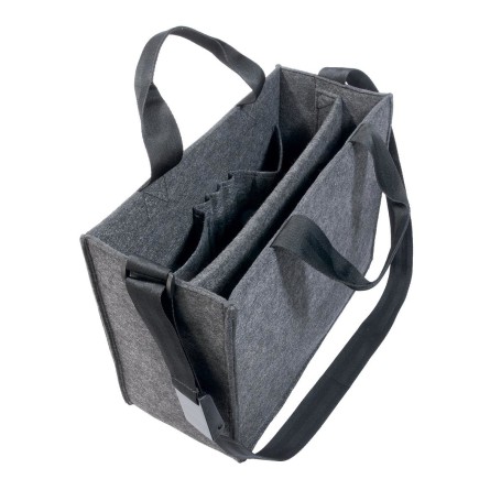 Sigel BA410 borsa e tracolla Feltro Grigio Unisex Borsa a tracolla