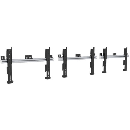 SMS Smart Media Solutions PW010001 Supporto per display espositivi 165,1 cm (65") Alluminio, Nero