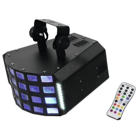 EUROLITE EURO 51918310 - LED-Lichteffekt, D-30 Hybrid Strahleneffekt, 36 W, RGBAWP, DMX (51918310)