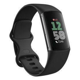 Fitbit Charge 6 AMOLED Braccialetto per rilevamento di attività Nero (GA05183)