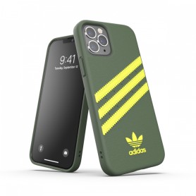 Adidas 3-Stripes custodia per cellulare 15,5 cm (6.1") Cover Verde, Giallo (42254)