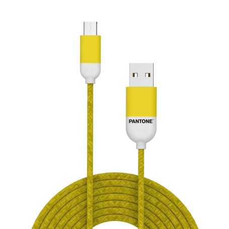 Celly PT-MC001-5Y cavo USB 1,5 m USB 2.0 Micro-USB A USB A Giallo (PT-MC001-5Y)