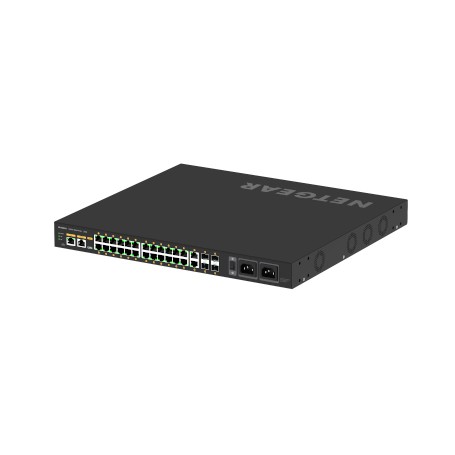 Netgear GSM4230UP Gestito Gigabit Ethernet (10/100/1000) Supporto Power over Ethernet (PoE) 1U Nero (GSM4230UP-100EUS)