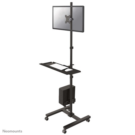 Neomounts by Newstar FPMA-MOBILE1700 carrello e supporto multimediale Nero (FPMA-MOBILE1700)