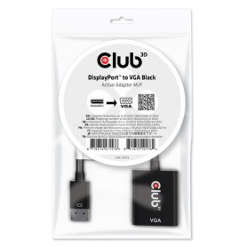 CLUB3D cac-2013 Displayport VGA Nero (CAC-2013) CLUB3D cac-2013 Displayport VGA Nero (CAC-2013)