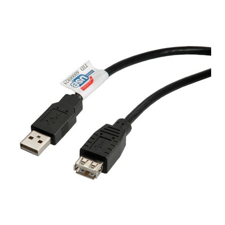 ROLINE 11.02.8947 cavo USB 0,8 m USB 2.0 USB A Nero (RO11.02.8947) (CRO11028947) (RO11.02.8947) (CRO11028947)
