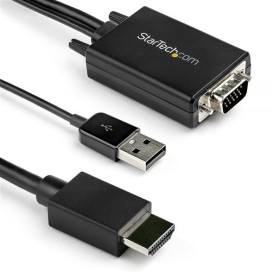 StarTech.com Cavo adattatore convertitore da VGA a HDMI da 2 m - Alimentazione USB - 1080p (VGA2HDMM2M) StarTech.com Cavo adattatore convertitore da VGA a HDMI da 2 m - Alimentazione USB - 1080p (VGA2HDMM2M)