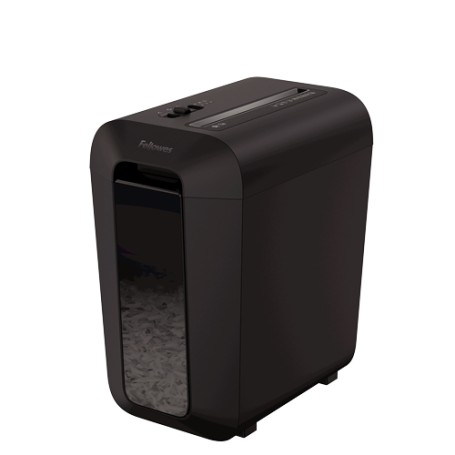 Fellowes LX65 distruggi documenti Triturazione incrociata 4 cm Nero (4400701)