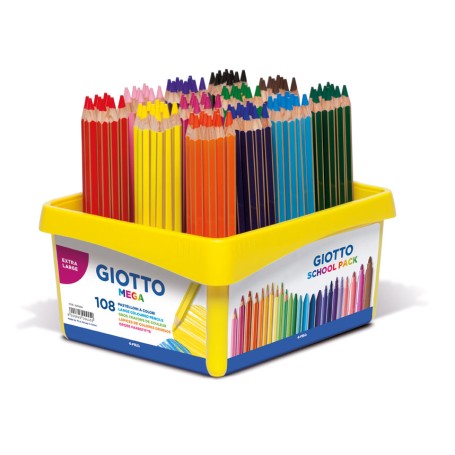Giotto MEGA pastello colorato 108 pz (523500)