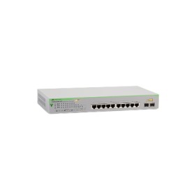 Allied Telesis GS950/10PS Gestito Gigabit Ethernet (10/100/1000) Supporto Power over Ethernet (PoE) Verde, Gri ( (AT-GS950/10PS)