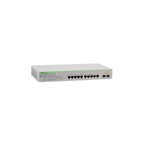Allied Telesis GS950/10PS Gestito Gigabit Ethernet (10/100/1000) Supporto Power over Ethernet (PoE) Verde, Gri ( (AT-GS950/10PS)