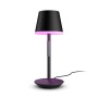Philips Hue White and Color ambiance Go Lampada Smart da Tavolo Ricaricabile Nera Wireless (929003128501)