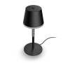 Philips Hue White and Color ambiance Go Lampada Smart da Tavolo Ricaricabile Nera Wireless (929003128501)