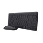 LYRA WL KEYBOARD & MOUSE IT BLACK (24844)