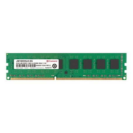 Transcend JetRam JM1600KLU-2G memoria 2 GB 2 x 8 GB DDR3 1600 MHz (JM5600ASE-32G)