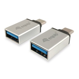 Equip 133473 adattatore per inversione del genere dei cavi USB Type C USB Type A Argento Equip 133473 adattatore per inversione del genere dei cavi USB Type C USB Type A Argento
