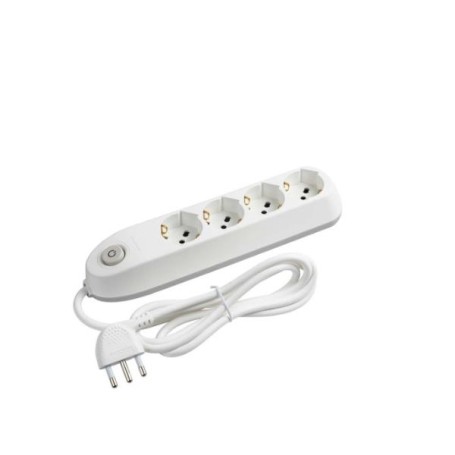 MULTIPRESA POKER-4 P40, INT BIANCO (BT-3684DB)