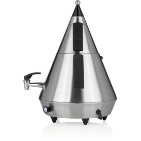 BEEM Samovar Pyramid A4 4l, 2500W, acciaio inox/nero (01108) Macchina per il Tè