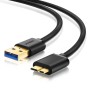 Ugreen 10840 cavo USB 0,5 m USB 3.2 Gen 1 (3.1 Gen 1) Micro-USB A Micro B Nero (10840)