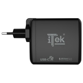itek ITSCWUC60 Caricabatterie per dispositivi mobili Universale Nero AC Ricarica rapida Interno (ITSCWUC60)