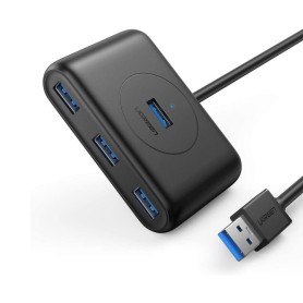 Ugreen 20290 hub di interfaccia USB 3.2 Gen 1 (3.1 Gen 1) Type-A 5000 Mbit/s Nero (20290)
