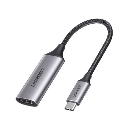 Ugreen 70444 cavo e adattatore video HDMI tipo A (Standard) USB tipo-C Alluminio, Nero (70444)