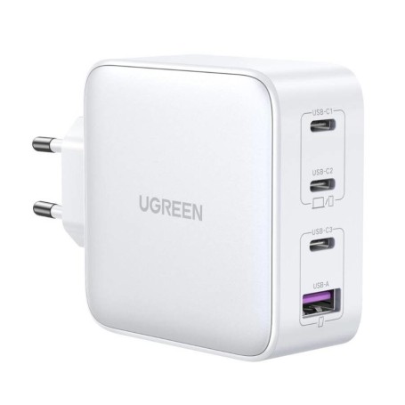 Ugreen 15337 Caricabatterie per dispositivi mobili Universale Bianco AC Ricarica rapida Interno (15337)