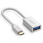 Ugreen 30702 cavo USB 0,1 m USB 3.2 Gen 1 (3.1 Gen 1) USB C USB A Bianco (30702)