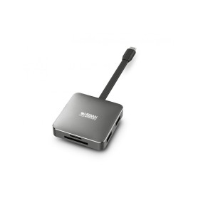 Urban Factory HUBEE LIGHT USB 3.2 Gen 1 (3.1 Gen 1) Type-C Grigio (TCM05UF)