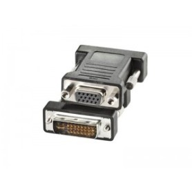 Adj DVI-VGA ADAPTER DVI M - HD15 F DVI-I Nero (320-00038)