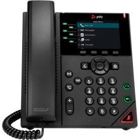 POLY Telefono IP VVX 350 a 6 linee abilitato per PoE (89B68AA)