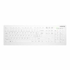 CHERRY AK-C8112 tastiera RF Wireless QWERTZ Svizzere Bianco (AK-C8112-FU1-W/CH)