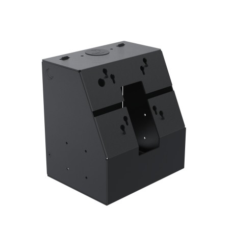 Ergonomic Solutions SpacePole Kiosk & Signage SPK110 Supporto per display espositivi 81,3 cm (32") Nero