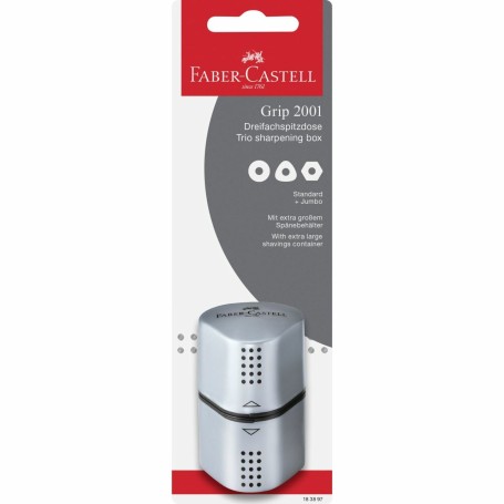 Faber-Castell 183897 temperino Temperamatite manuale Argento