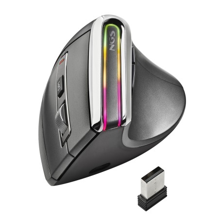 NGS EVO KARMA mouse Ufficio Mano destra RF senza fili + Bluetooth Ottico 3200 DPI (EVOKARMA)