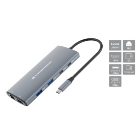 Conceptronic DONN06G replicatore di porte e docking station per laptop Cablato USB 3.2 Gen 1 (3.1 Gen 1) Type-C Grigio (43.8415) Conceptronic DONN06G replicatore di porte e docking station per laptop Cablato USB 3.2 Gen 1 (3.1 Gen 1) Type-C Grigio (43.8415)