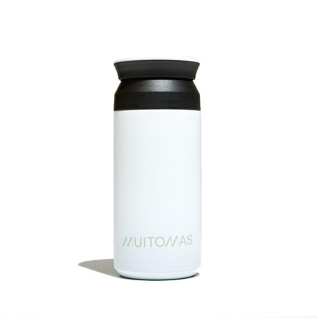 MUITOMAS WATERBOTTLE 350ML WHITE (WBOTTLE350WH)