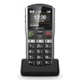 Emporia SIMPLICITY-LTE 5,08 cm (2") 90 g Nero, Argento Telefono di livello base (V27.LTE.V3.BK)