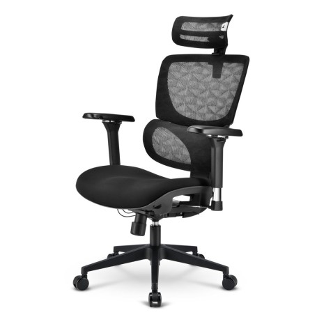 SEDIA OFFICE ERGONOMICA IN TESSUTO E RETE MESH (OFFICEPAL C40)