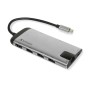 Verbatim 49142 replicatore di porte e docking station per laptop USB 3.2 Gen 1 (3.1 Gen 1) Type-C Nero, Argento