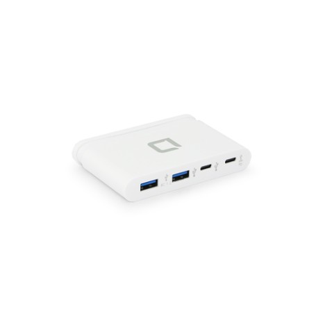 DICOTA D31731 replicatore di porte e docking station per laptop Bianco