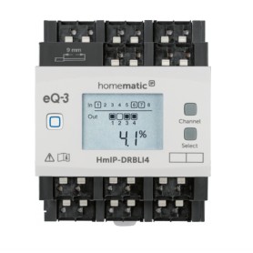 Homematic IP HMIP-DRBLI4 interruttore della luce Bianco (154362A0)